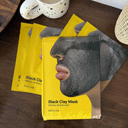 ARTLAB BARULAB火山泥清潔面膜泥膜油皮吸附油脂黑頭老廢角質(zhì)深層清潔 一盒5片