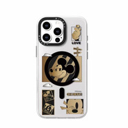 迪士尼（Disney）迪士尼正版授權適用蘋(píng)果16promax磁吸MagSafe草莓熊手機殼卡通可 漫畫(huà)米奇 iPhone16pro