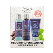 科顏氏（KIehl's） 男士淡紋緊實(shí)面霜精華乳爽膚水抗皺補(bǔ)水緊致 洗面奶250ml+水250ml+乳液125m