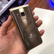 三星（SAMSUNG）原裝 W2016原裝后蓋W2017電池蓋W2018玻璃后蓋w2019手機外殼后屏 W2017 原裝后蓋(金色)送背膜 三星其他型號