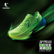 喬丹【飛影Pro2.0】跑步鞋男競(jìng)速馬回彈科技運(yùn)動(dòng)跑鞋QDB023252288 螢黃/鈷藍(lán)色 41