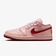 耐克（NIKE） Air Jordan 1 Low AJ 1 喬1減震防滑低幫復古籃球鞋女款 水洗珊瑚紅 健身紅HF3174-600 36
