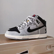 耐克（NIKE）【極速發(fā)貨】Nike Dunk SB High  藍橙拼接高幫籃球鞋  DR1415-001  黑灰 42.5