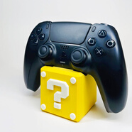 森拓思 手柄創(chuàng  )意支架PS5游戲機xbox掛架收納架switch寶可夢(mèng)動(dòng)漫手辦蓋世小雞卡拉卡拉周邊3D打印桌面擺件 馬里奧問(wèn)號款