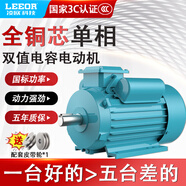 凌歐單相電機(jī)220v小型全銅異步電動機(jī)兩相電大馬力家用強(qiáng)勁電機(jī)大功率 【純銅大馬力】0.37w1400轉(zhuǎn)14軸