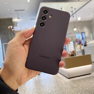 三星（SAMSUNG）通用原裝S24ultra手機(jī)殼S24+保護(hù)套原裝液態(tài)硅膠Galaxy S24全包防摔S2 膚液態(tài)硅膠殼深紫色原封盒裝. 三星GalaxyS24+