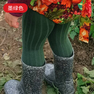 CONDOR兒童連褲襪嬰兒寶寶冬季坑條純色兒童打底襪女童褲襪亮色系20161 墨綠-780/ 1條 6-12月 size0