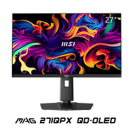 微星（MSI）MAG271QPX QDOLED E2 27寸黑神話悟空2K 240hz游戲電競(jìng)顯示器 MAG 271QPX QD-OLED 黑色 2 官方標(biāo)配
