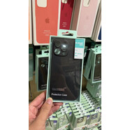 凱聯(lián)威麥麥米適用新款蘋(píng)果16ProMax手機(jī)殼iPhone15Pro磨砂保護(hù)套14proma 純黑色 iPhone15