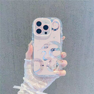 FNKO星蛇新年蘋果15手機殼iPhone14Promax鏡面13pro/12軟xr/8plus全包 鏡面奶油殼-透明-LZ331粉星蛇JMNY168 VIVO#Y33S5G