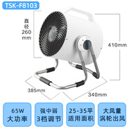 燦坤（EUPA）渦輪空氣對流循環(huán)扇家用臺式換氣電風扇大炮凈化器 大號 TSK-F8103(適用面積25-35㎡)