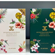 JAYJUN韓國JAYJUN水光防霧霾補水修護舒緩面膜純面膜款最新版增量大包裝 綠色舒緩5片+白色新生煥白5片