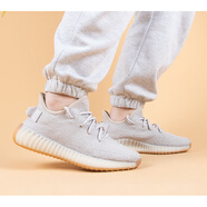 阿迪達(dá)斯 （adidas）Yeezy350V2芝麻米灰色椰子350跑步鞋F(xiàn)99710 F99710《》 43