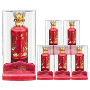 茅臺貴州茅臺集團出品 白酒濃香型 白金系列 商務(wù)宴請節日送禮盒裝 52度 500mL 6瓶 白金原釀上品