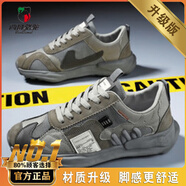 西域駱駝（VANCAMEL）勞保鞋子男廚房網(wǎng)面透氣防滑防油溶解鞋工地上班工裝鞋戶外徒步鞋 灰色【升級(jí)款】 40