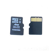 東芝原裝東芝TF4G C4小卡內存卡插卡音箱錄音筆存儲卡視頻機MicroSD卡