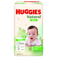 HUGGIES天然透氣紙尿片小碼60片