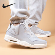 耐克（NIKE）官方艦店男鞋新款運(yùn)動鞋AIR FLIGHT 89 AJ氣墊緩震復(fù)古休閑籃球鞋 灰色 43