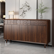 赫氏博雅實(shí)木鞋柜家用門(mén)口2025新款爆款大容量玄關(guān)入戶(hù)鞋柜收納柜一體靠墻 1.6m長(cháng)