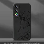 班美蘿線(xiàn)條動(dòng)漫少女魅族20手機殼note9/note8/21note全包18spro透明軟殼1817pro新款21pro簡(jiǎn)約魅藍e3保護 經(jīng)典黑-動(dòng)漫少女軟殼HMXK82 魅族20