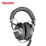 舒伯樂（Superlux）HD660Pro有線頭戴式耳機(jī)錄音棚監(jiān)聽專業(yè)級耳機(jī)極佳細(xì)節(jié)的中高音重現(xiàn)高隔離噪音效果耐用頭戴結(jié)構(gòu) HD660PRO(32Ω) B站推薦