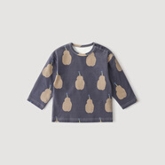 巴厘小豬男童長(cháng)袖t恤2025春秋新款嬰兒打底衫北歐風(fēng)上衣春秋兒童衣服春裝 星空山梨藍 73