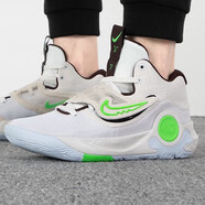 耐克（NIKE）籃球鞋男鞋 2024秋季新款 KD Trey 5 杜蘭特實戰(zhàn)防滑運動鞋籃球鞋 DJ7554-014/KD5/杜蘭特/白綠 42