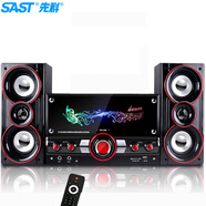 先科（SAST）SM-1206家庭ktv音響組合客廳家用電視2.1聲道低音炮臺(tái)式電腦有源木質(zhì)多媒體藍(lán)牙音箱