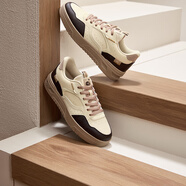 361°運動(dòng)鞋男蘇打3秋季透氣復古輕便小白休閑軟底板鞋子男672516615-6