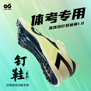 派燃燒釘鞋馳翼1.0學(xué)生中高考體育田徑訓(xùn)練比賽跑鞋 銀翅白 42