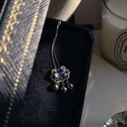 一生鎖愛(ài)如意平安鎖項鏈女ins風(fēng)女生小眾高級鎖骨鏈新中式中國風(fēng) M1456【一生鎖愛(ài)銀色】項鏈