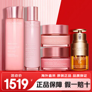 嬌韻詩(shī)（CLARINS）青春煥顏少女水乳護(hù)膚品套裝 日晚霜面霜 雙萃精華眼霜生日禮物 水乳+眼霜+日晚霜