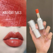 SHUUEMURA植村秀口紅絹感潤護裸感唇膏小白管滋潤日暮粉347 白管KN OR 583 珊瑚橘