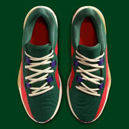 NBA VIBE-NIKE字母哥5代籃球男鞋Freak5氣墊球鞋大童Ginannis支線(xiàn)5粉色2紅 耐克-首發(fā) 36