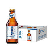 青海湖啤酒 高原清爽11度青稞小麥白啤酒330ml*24瓶整箱裝 