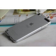 萬(wàn)浮生適用蘋(píng)果ipod touch 5水晶保護殼保護套透明背殼 itouch5硬殼 透明色硬殼+高清膜