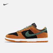 耐克（NIKE）官方DUNK LOW男子運(yùn)動(dòng)鞋膠底板鞋低幫復(fù)古輕便緩震DA1469 001黑/紫菜綠/瓷白 37.5