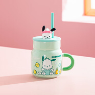 HELLO KITTY（凱蒂貓）七夕情人節(jié)禮物三麗鷗陶瓷馬克杯帶蓋高顏值家用可愛水杯子女生 帕恰狗馬克杯-450ml【升級款】