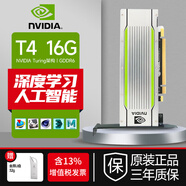 英偉達英偉達（NVIDIA）Tesla系列T4/A10/A800/V100深度學習GPU訓練推理高性能顯卡 Tesla T4 16G