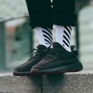 阿迪達斯（adidas）官方艦店椰子350 新款Yeezy Boost 350 V2 男女潮流跑鞋跑步鞋 HQ4540 38