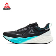 匹克態(tài)極7.0PRO跑步鞋男女夏季新品透氣緩震回彈訓(xùn)練鞋體測(cè)運(yùn)動(dòng)鞋子 黑綠 44