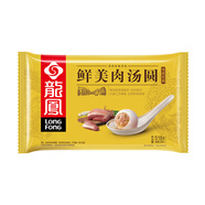 龍鳯（LOnGFOnG）龍鳳 鮮美肉湯圓 518g 24只 元宵 早餐 夜宵 咸湯圓 下午茶