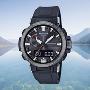 卡西歐表男登山表PROTREK太陽(yáng)能電波戶(hù)外運動(dòng)多功能日韓表多重感應 PRW-60Y-1A