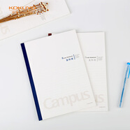 國譽(yù)(KOKUYO)學(xué)習(xí)筆記本子Campus無線裝訂本軟抄本膠裝本·全科目 A5/60張 1本 WCN-CNB3632