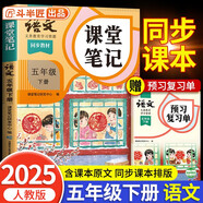 2025新版斗半匠語(yǔ)文課堂筆記五年級(jí)下冊(cè)人教版同步教材隨堂筆記教材全解小學(xué)生課前預(yù)習(xí)單課后復(fù)習(xí)輔導(dǎo)書