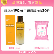 芭妮蘭（banila co）BANILA CO芭妮蘭花蜜保濕營養(yǎng)露補水保濕爽膚精華水收縮毛孔190ML 精華水190ML+卸妝巾30片 219.9ml