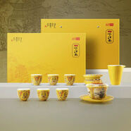 奉旨故宮文創(chuàng  ) 乾隆下江南茶具功夫茶杯套裝整套 生日禮物伴手禮