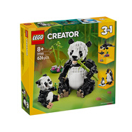 樂(lè )高（LEGO）2025年新款創(chuàng  )意百變系列拼搭玩具積木男孩女孩兒童生日禮物 7歲+ 31165 野生動(dòng)物熊貓家族