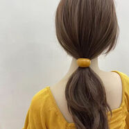 唐芙妮醋酸高級簡(jiǎn)約氣質(zhì)發(fā)圈超仙女頭繩發(fā)繩森系低丸子頭發(fā)飾短發(fā)頭飾 糖果姜黃色發(fā)繩(2條裝)