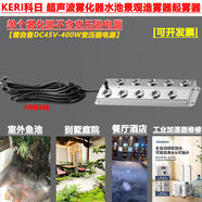 科日超聲波霧化器魚(yú)池水池水景造霧器假山流水景觀(guān)霧化器起霧器水霧起霧器霧化板霧化頭工業(yè)加濕器配件 5米線(xiàn)單個(gè)霧化器【需自備變壓器電源】